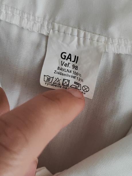 Košeľové elegantné body, 98