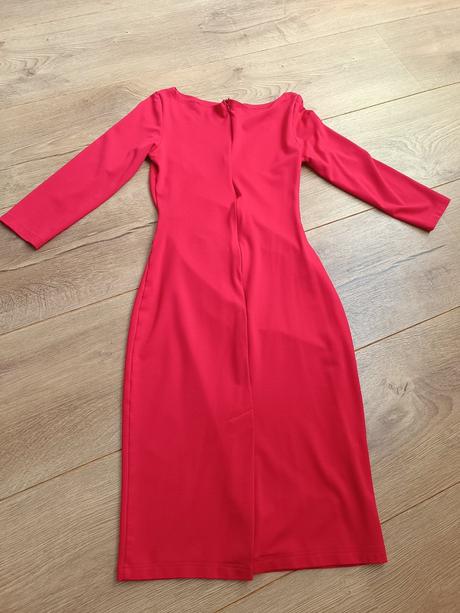 Cervene saty chantall 34, chantall,34