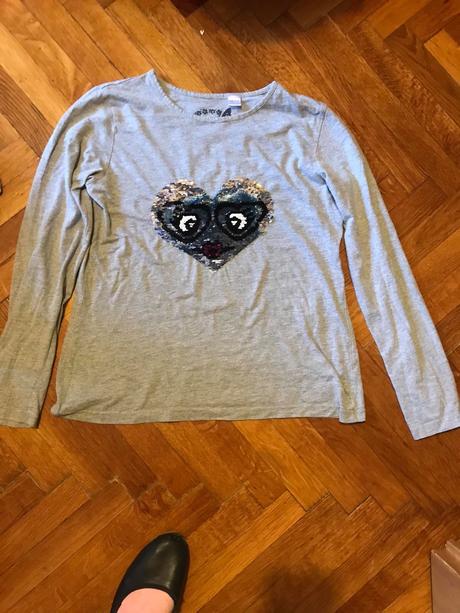Tricko s pretacacim obrázkom 152-158, bonprix,164
