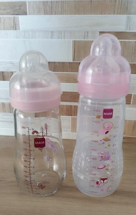 Fľašky a cumlíky, mam