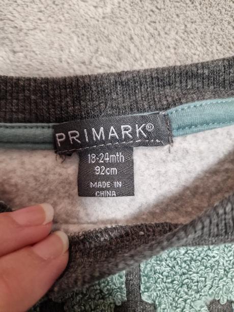 Teplakova suprava, primark,92