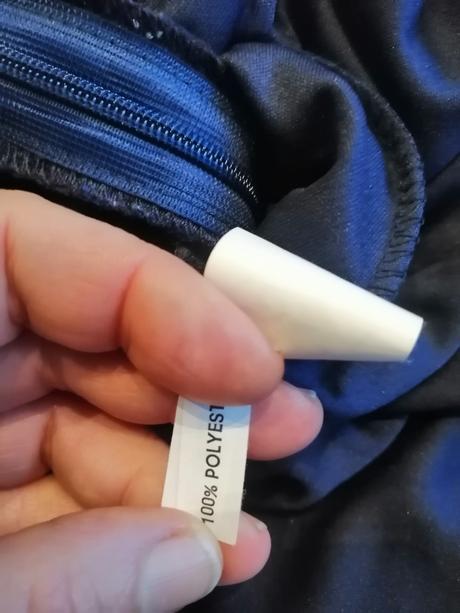 Luxus vyšívané modré šaty petrakocianova, v38-40, 40