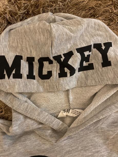 Croptop mikina, h&m,134