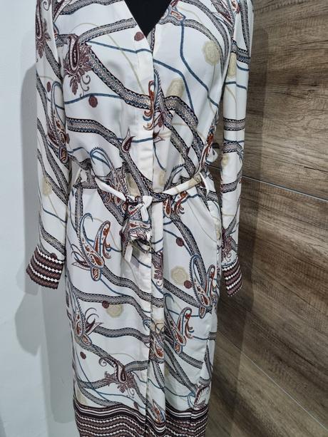 Košeľove šaty s opaskom, h&m,s