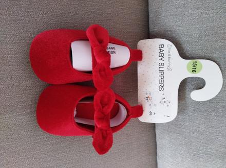 Papučky pre bábätká, fox & bunny,<17