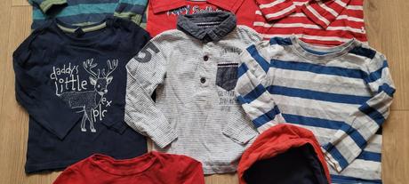 Tričká 8ks, next,86