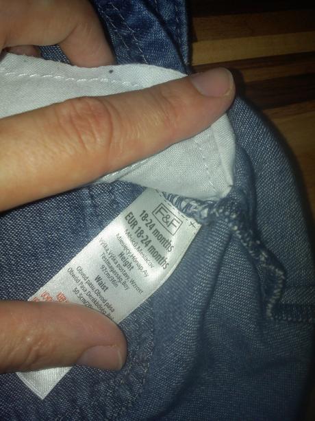 Riflové šaty, f&f,92