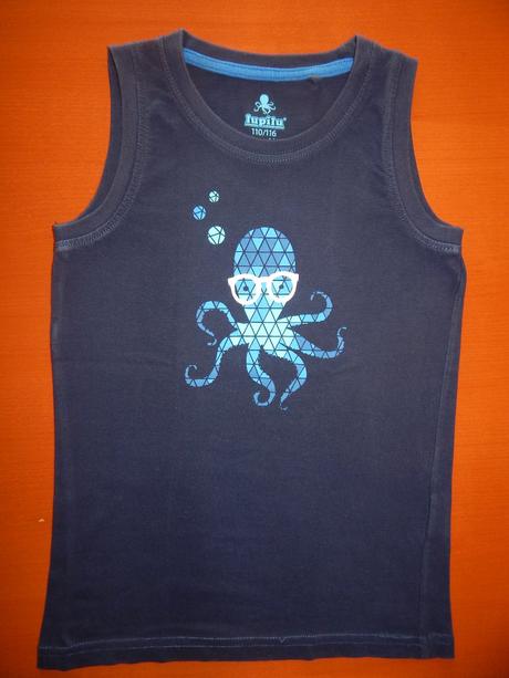 Tričko bez rukávov, lupilu,110