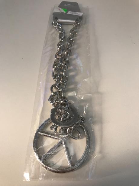 Peace veľký kamienkový náhrdelník, 