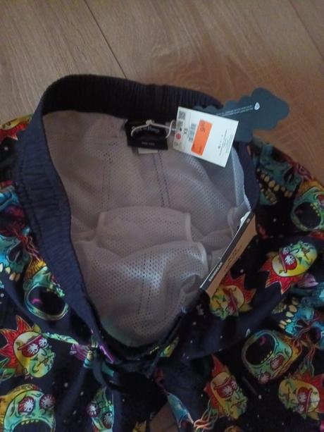 Plavkové šortky rick and morty, xs