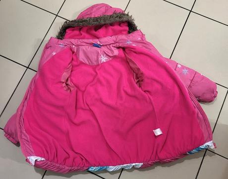 Zimná bunda disney elsa frozen 134 na 8 rokov, disney,134