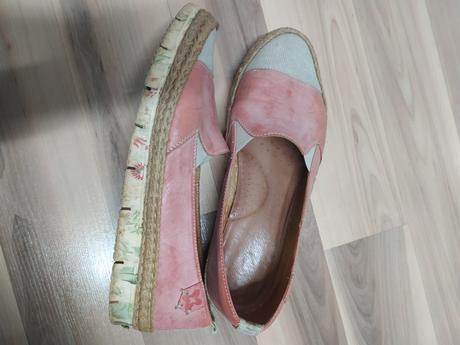 Kožené espadrilky, 39