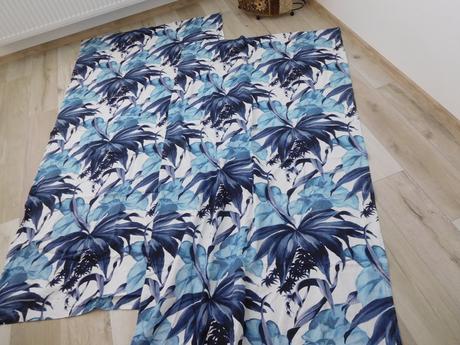 Závesy bavlnené hútna látka, 