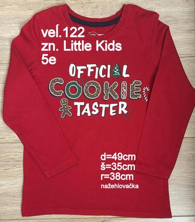 Chlapčenské tričko, veĺ.122, zn.little kids, 122