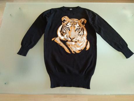 Pulóver predĺžený, kik,128