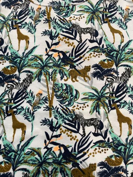 Safari zvieratka tričko, dirkje,116