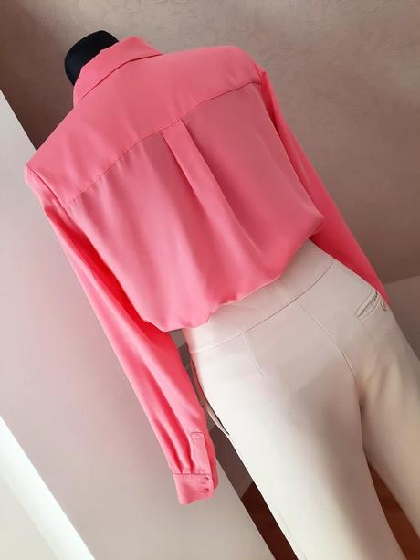 Ružová halenka, h&m,s