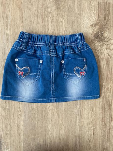 Riflová sukňa, veľkosť 98-104, lusa,98