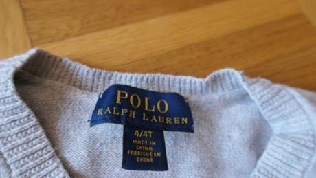 Ralph lauren girl&dog luxusny sveter 4r., ralph lauren,110