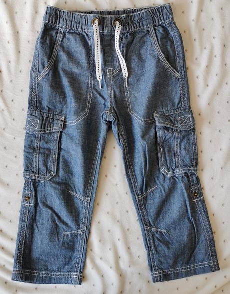 Letné nohavice vögele, možné zapnúť do 3/4, charles vögele,104