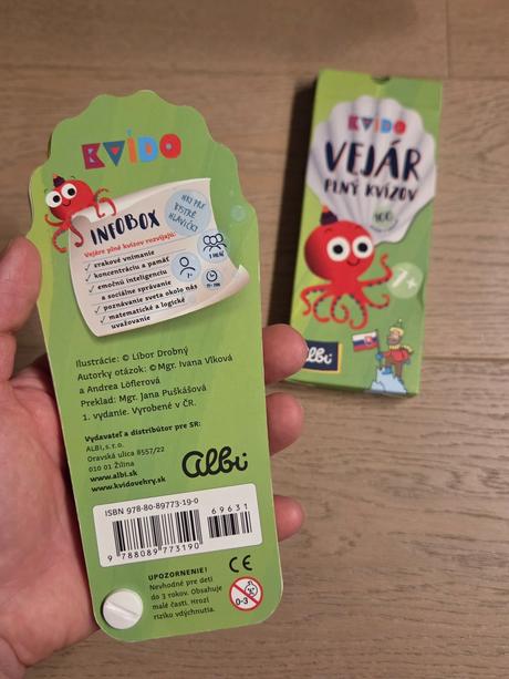 Albi kvído - vejár plný kvízov 7+,