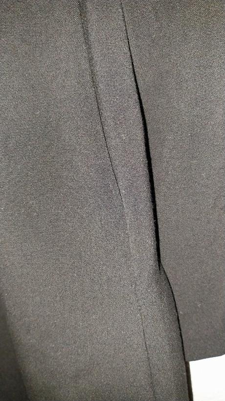 Čierny prechodný kabát zn. terranova, terranova,l