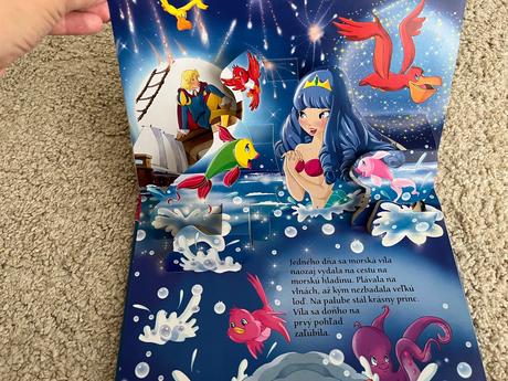 Priestorové lepolero morská víla,