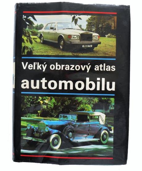 Kniha veľký obrazový atlas automobilu,