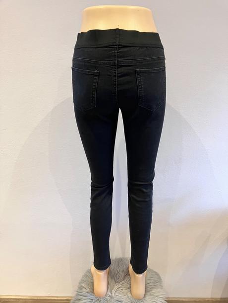 Dámske čierne rifľové legíny (38), f&f,m