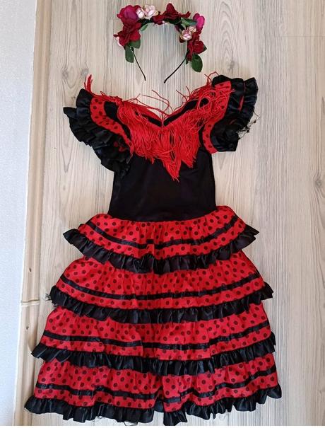 Karnevalový kostým španielska tanečnica, 
