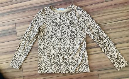 Krasne leopardie tricko, h&m,134