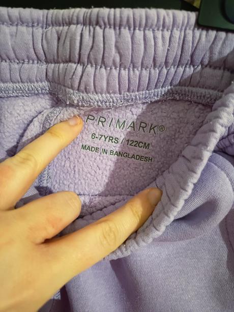 Tepláky, primark,122