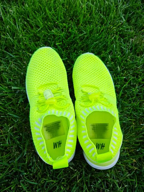 Neónové tenisky, h&m,31