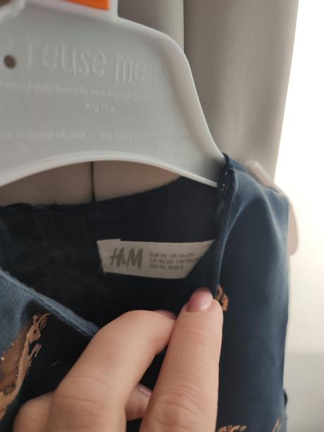 Krásne šaty, h&m,98