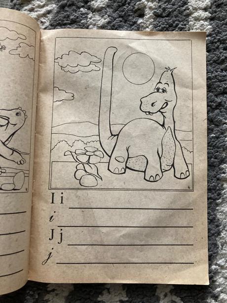 Zošity dino precvičovanie ruky/písanie, 