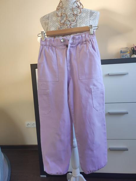 Detské cargo nohavice, reserved,140