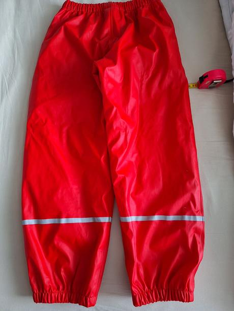 Zateplene pogumované nohavice 122/128, lupilu,122