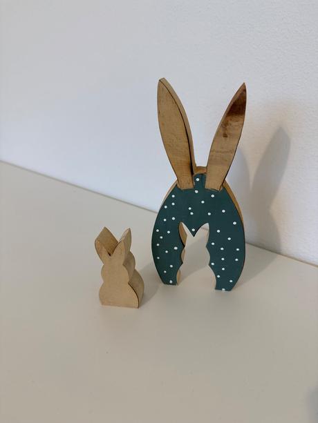 Drevený veľkonočný zajac, 