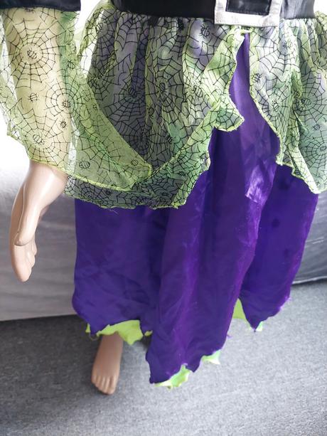 Čarodejnica karnevalový komplet kostým veľ.140,