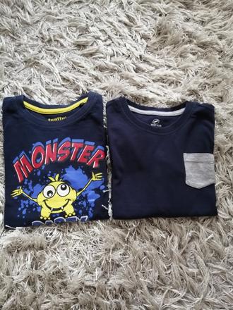 Tričká dlhý rukáv 110/116, lupilu,110