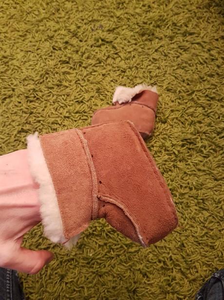 Zimné kožené čižmičky pre novorodencov, <17