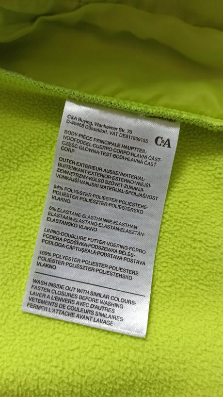 Softshellová bunda c&a northville, 122, c&a,122