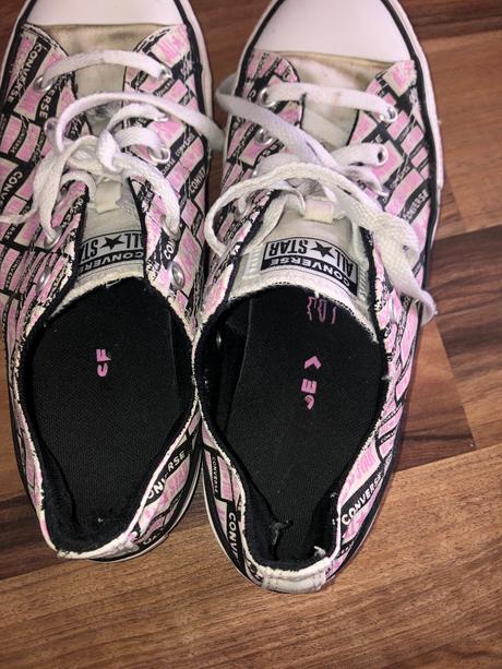 Plátenky, converse,38