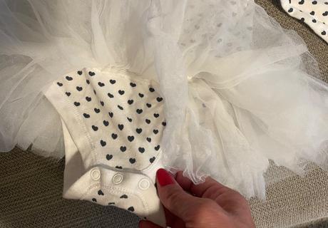 Šaty ako body s tylovou sukňou, early days,68