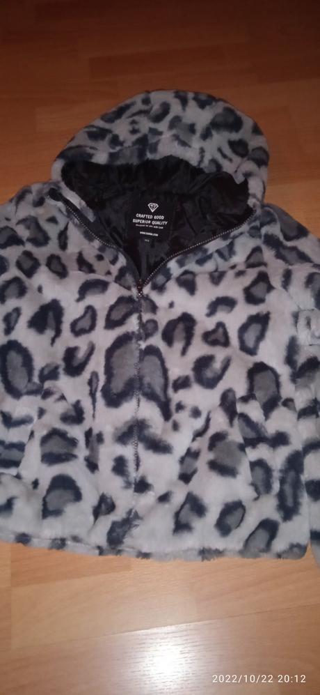 Kozušinová leopardia bundička, c&a,164