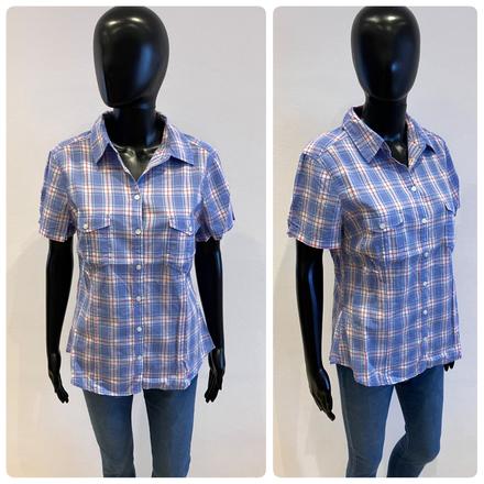 Dámska kockovaná košeľa h&m,veľk.44, h&m,l