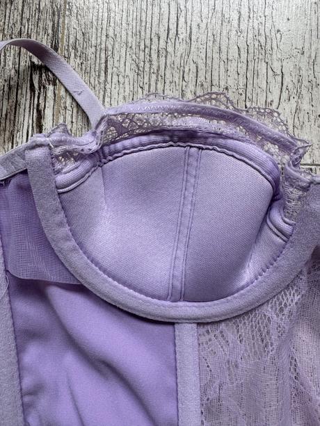 Primark novy fialkovy korzet, primark,70b