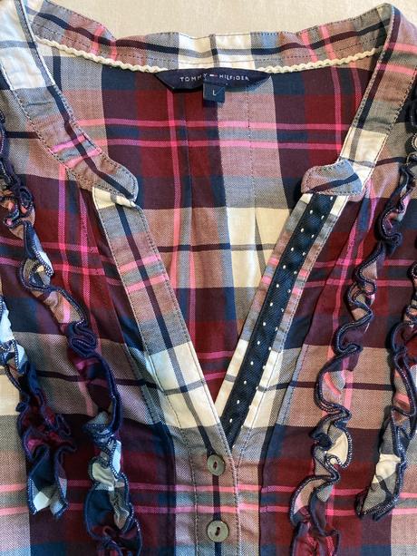 Blúzka th, tommy hilfiger,l