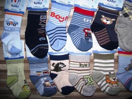 Kvalitne tenke bavlnene ponozticky , 17 / 18 / 19