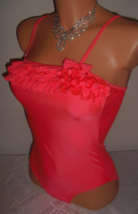 Sexy bikiny neonove s maslickou, xs